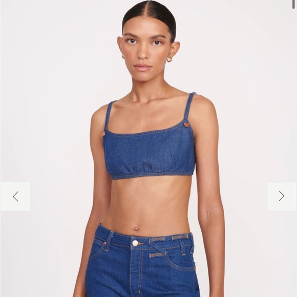 STAUD Tops - Wrangler+Staud The Jean bikini top. M